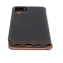 Etui Smart Pro Leather na telefon Samsung Galaxy A12 A125 / M12 M127 czarne