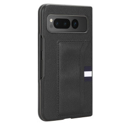 Etui Leather Card na telefon Google Pixel Fold 5G czarne