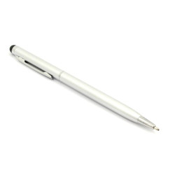 Rysik pojemnościowy srebrny + długopis