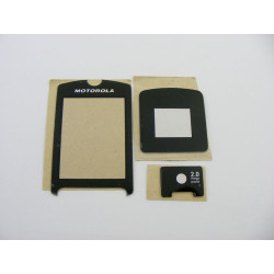 Szybka LCD do telefonu Motorola V3x - komplet