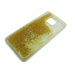 Etui Liquid / Water Case na telefon Huawei Mate 20 Pro złoty 2