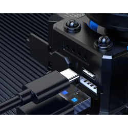 Latarka czołowa LED z czujnikiem ruchu | Powerbank | Akumulator USB-C