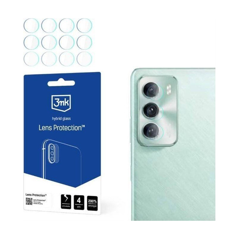3MK FLEXIBLE GLASS szkło hybrydowe na telefon OPPO Reno 14 Pro 5G CPH2739 camera lens