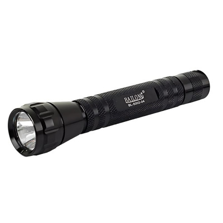 Latarka taktyczna wojskowa survivalowa szperacz LED 10W aluminiowa + smycz
