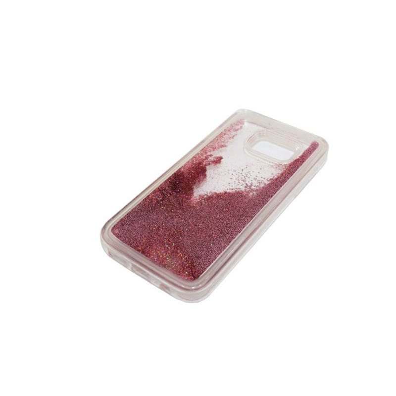 Etui Liquid / Water Case na telefon Samsung Galaxy S7 G930 różowe 2