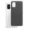 Etui Silicon Case na telefon Samsung Galaxy M51 M515 czarne MATT