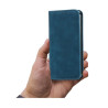 Etui Smart Retro na telefon T-Mobile T Phone Pro 5G / Revvl 6 Pro 5G niebieskie