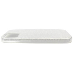 Etui Jelly Case SHINING HQ na telefon Apple iPhone 14 A2882 / 13 A2482 srebrne