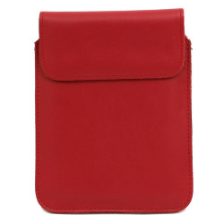 Etui skóra pionowe z klapką na czytnik e-booków Amazon Kindle Paperwhite 2 / inkBOOK Calypso+ 6" czerwone