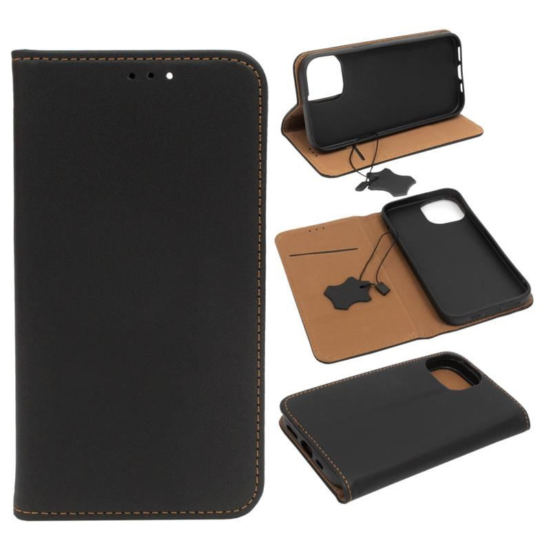 Etui Smart Pro Leather na telefon Apple iPhone 15 A3090 czarne