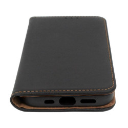 Etui Smart Pro Leather na telefon Apple iPhone 15 A3090 czarne