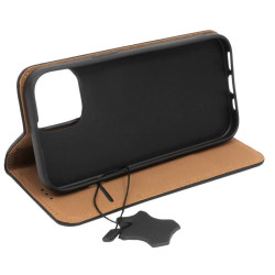 Etui Smart Pro Leather na telefon Apple iPhone 15 A3090 czarne