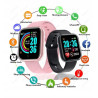Smartwatch L18 męski damski sportowy fitness pulsometr krokomierz licznik kalorii ciśnienie czarny