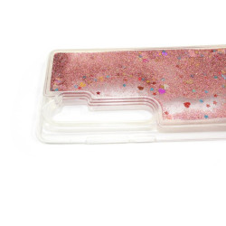 Etui Liquid / Water Case na telefon Xiaomi Mi Note 10 różowe