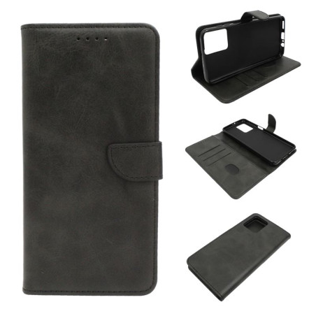 Etui Smart Leather na telefon TCL 305 6102A / 306 6102H / 30E 6127A / 305i 5164D / 30SE 4G 6165 czarne