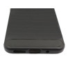 Etui Bumper Carbon LUX na telefon Xiaomi Redmi 10C 220333QAG czarne