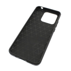 Etui Bumper Carbon LUX na telefon Xiaomi Redmi 10C 220333QAG czarne
