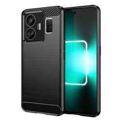 Etui Bumper Carbon LUX na telefon Realme GT Neo 5 5G czarne