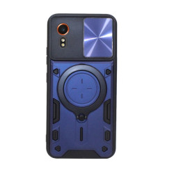 Etui pancerne Magnetic na telefon Samsung Galaxy XCover 7 5G granatowe