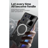 Etui Pancerne MAGNETIC Ring na telefon Infinix HOT 40i X6528B / Smart 8 X6525 Infinix HOT 40i granatowe