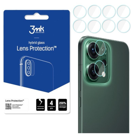 3MK FLEXIBLE GLASS szkło hybrydowe na telefon OPPO Reno 14 5G CPH2737 camera lens