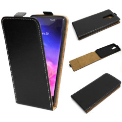 Etui pionowe z klapką SLIM FLEX na telefon Xiaomi Redmi 9 czarne HQ