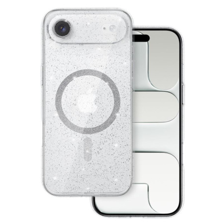Etui MagSafe Glitter na telefon Apple iPhone Air A3517 bezbarwne