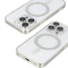 Etui MagSafe Glitter na telefon Apple iPhone Air A3517 bezbarwne