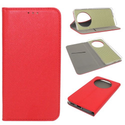 Etui Smart Magnet na telefon OPPO Reno 12 F 5G / 12 FS 5G CPH2637 czerwone
