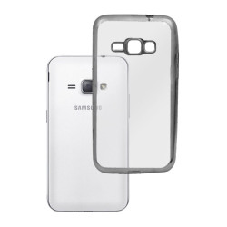 Etui BUMPER GLOSSY TPU na telefon Samsung Galaxy J1 2016 J120 czarne