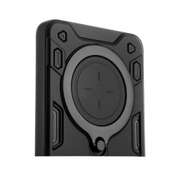 Etui pancerne Magnetic na telefon Samsung Galaxy Z Flip 7 5G czarne