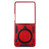 Etui pancerne Magnetic na telefon Samsung Galaxy Z Flip 7 5G czerwone