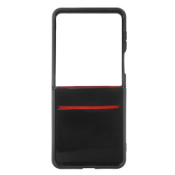 Etui pancerne Magnetic na telefon Samsung Galaxy Z Flip 7 5G czerwone