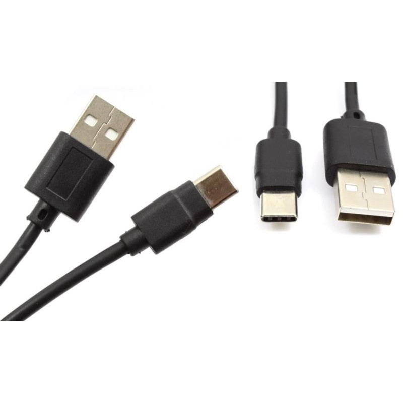 Kabel USB TYP C USB-C 100cm HAMMER 8mm przewód USBC czarny