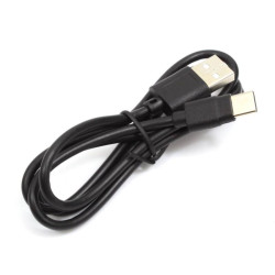 Kabel USB TYP C USB-C 100cm HAMMER 8mm przewód USBC czarny