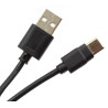 Kabel USB TYP C USB-C 100cm HAMMER 8mm przewód USBC czarny