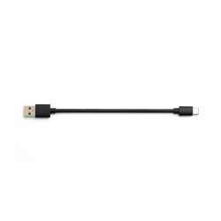 Kabel USB - USB-C 5A krótki przewód do powerbanka QC Quick Charge 3.0 30cm czarny