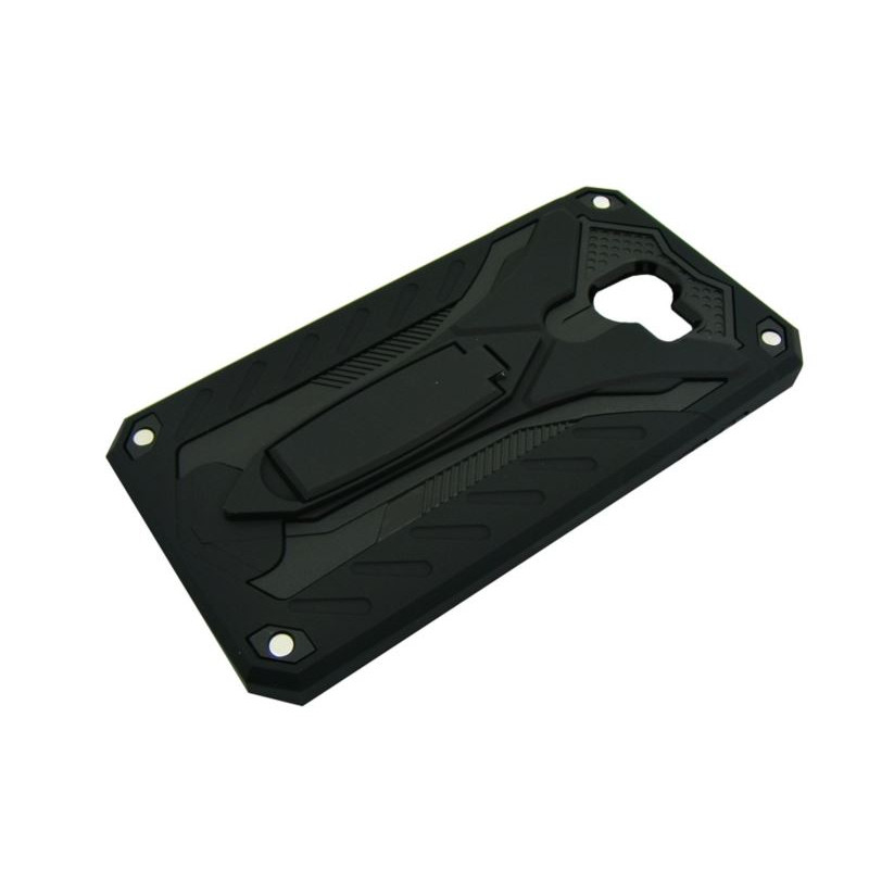 Etui pancerne Stand na telefon Samsung Galaxy J4 2018 czarne