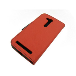 Etui Fancy Diary na telefon Asus ZenFone GO ZB452KG czerwony