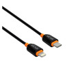 Kabel PD USB-C / Lightning do telefonu Apple iPhone QC 3.0 przewód wspierający szybkie ładowanie 1m czarny