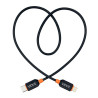 Kabel PD USB-C / Lightning do telefonu Apple iPhone QC 3.0 przewód wspierający szybkie ładowanie 1m czarny