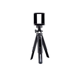 Tripod / uchwyt / statyw / selfie stick na telefon smartfon kamerę sportową czarny 2