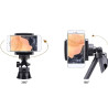 Tripod / uchwyt / statyw / selfie stick na telefon smartfon kamerę sportową czarny 2