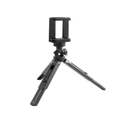 Tripod / uchwyt / statyw / selfie stick na telefon smartfon kamerę sportową czarny 2