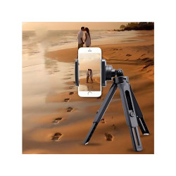 Tripod / uchwyt / statyw / selfie stick na telefon smartfon kamerę sportową czarny 2