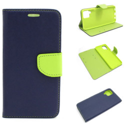 Etui Fancy Diary do telefonu Samsung Galaxy A12 A125 / M12 M127 granatowe