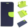 Etui Fancy Diary na telefon Samsung Galaxy A12 A125 / M12 M127 granatowe