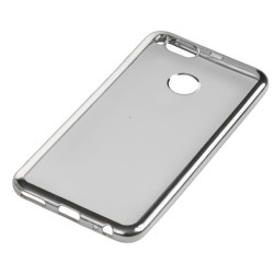 BUMPER GLOSSY TPU Xiaomi Mi A1 srebrny