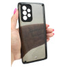 Etui pancerne Glitter na telefon Samsung Galaxy A72 / A72 5G czarne