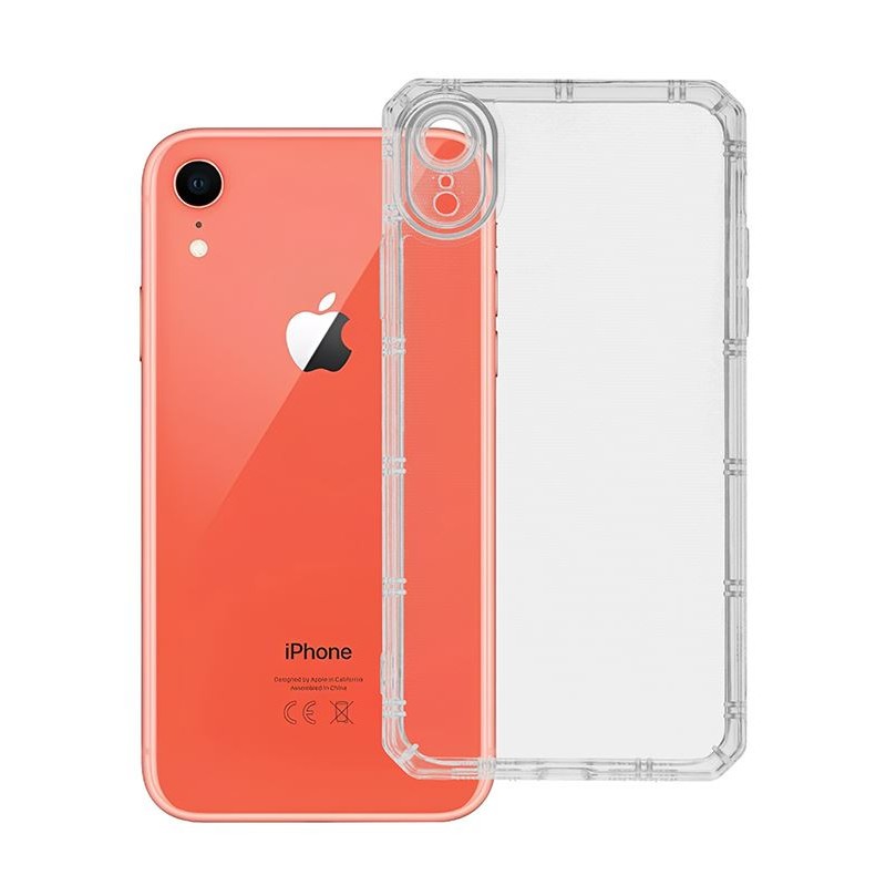 Etui pancerne AntiShock na telefon Apple iPhone XR bezbarwne